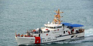 Coast Guard Opens Fire