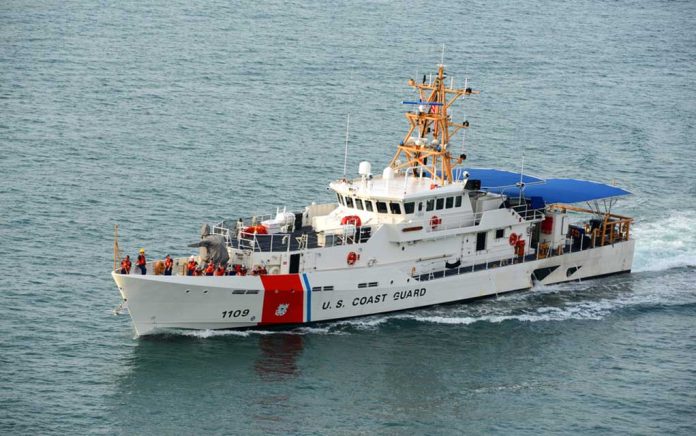 Coast Guard Opens Fire
