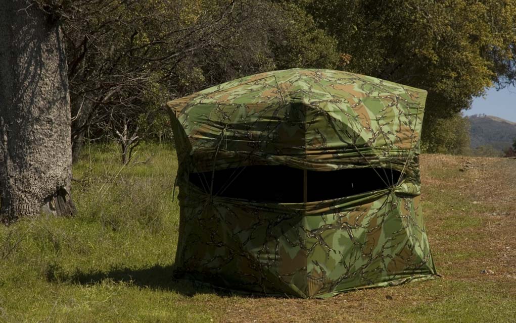 HUNTING TIPS Advantages of a Ground Blind Tactical News