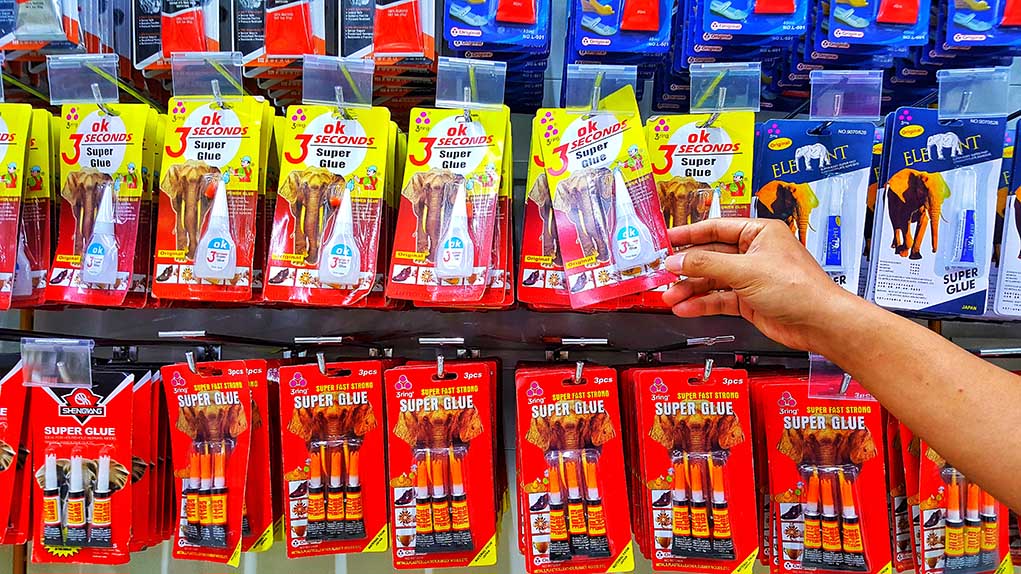 Superglue-Who-Knew Superglue — Who Knew?