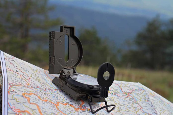Navigating with a Map and Compass